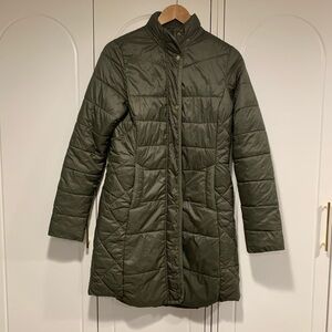 Barbour Olive Quilted Women's Coat